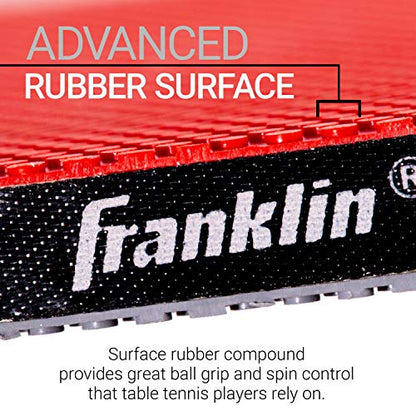 Franklin Sports Table Tennis Paddles - Rubber Paddle - Indoor Ping Pong Paddle - style: REGULATOR