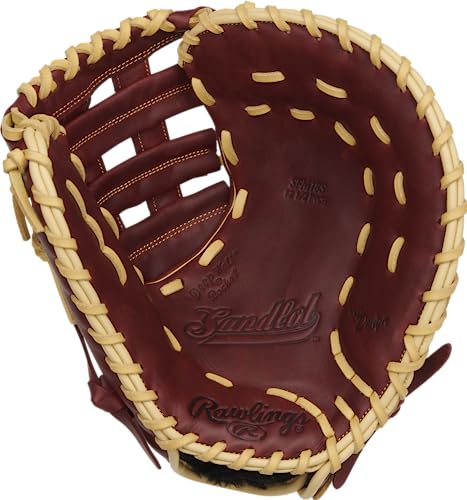 Rawlings | Sandlot Baseball Glove | Sizes 11.5"-12.75" | Multiple Styles - size: 12.5 inch | Pro H-Web