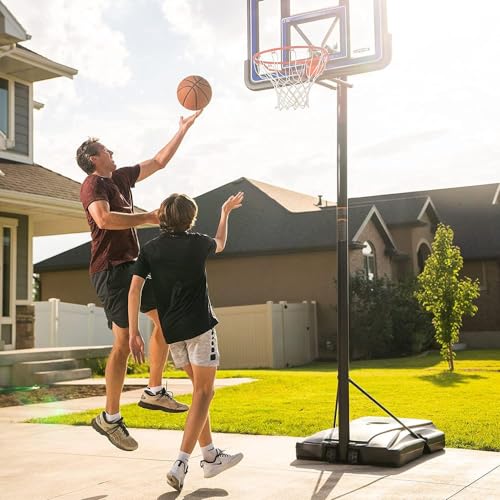 Lifetime Portable Basketball Hoop System - 44 in Adjustable Backboard