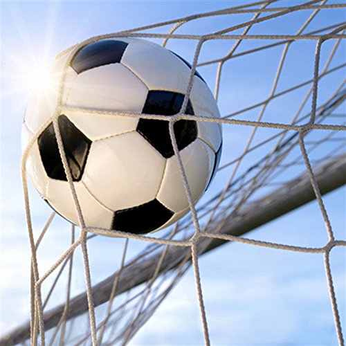 Soccer Goal Net Replacement 6x4 Set of 2, Heavy Duty Polypropylene Soccer Nets for Backyard, All-Weather 6 ft x 4 ft Youth Goal Netting