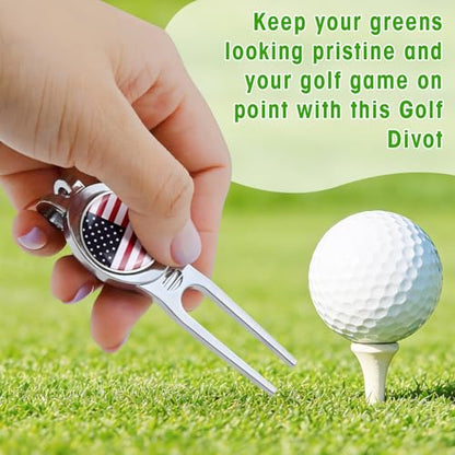 CHIVENIDO Divot Tool Divot Repair Tool, Premium Golf Divot Tool Golf Ball Maker