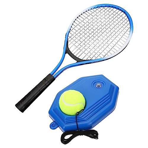 Toddmomy Tennis Practice Device 1 Set Tennis Trainer Rebound Ball with String Ball Solo Tennis Training for Self-Pracitce Tennis Training Equipment Tool Tennis Rebounder