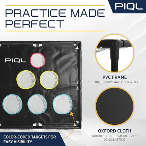 Pro Pickleball Target Net - Pickle Ball Training Aid and Social Games Pickle Ball Practice Equipment, Target System, Dink Pad Practice, Drive and Drop Shot Trainer, Pickleball Gift