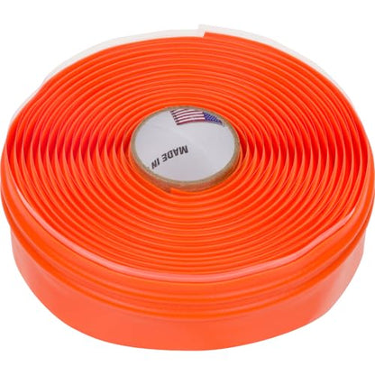 Silicone Rubber Grip Wrap for Tool Handles, Fitness and Sports Equipment - 1.7mm Thick - color: Orange