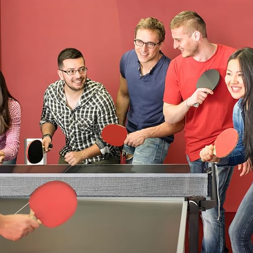 Runhike Ping Pong Net Compatible with Stiga, Durable Stable Table Tennis Net Compatible with Stiga, Stable for Intense Table Tennis Matches with Chian Tension,Navy,2PCS