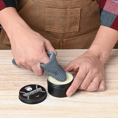 Rhino Wax - Baseball Glove Conditioner Kits - Clean, Condition, and Maintain Your Baseball Glove with one of Our 3 Maintenance Kits - Protect Your Mitts - Proudly Made in USA (Not China) - size: Complete Kit - 6 Pack