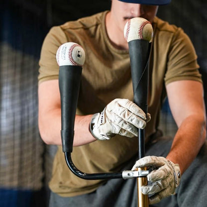 Dual Training Baseball & Softball Tee Arm Attachment Improve Swing Path, Mechanics, and Focus. CT4 Auxiliary Arm Attachment