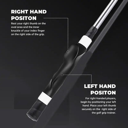 2Pack Golf Grip Trainer,Golf Training Aid Grip Trainer Club,Training Grip Right Hand, to Help Train Correct Hand Position