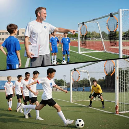 Dimples Excel 3 in 1 Soccer Goal Target Net Practice