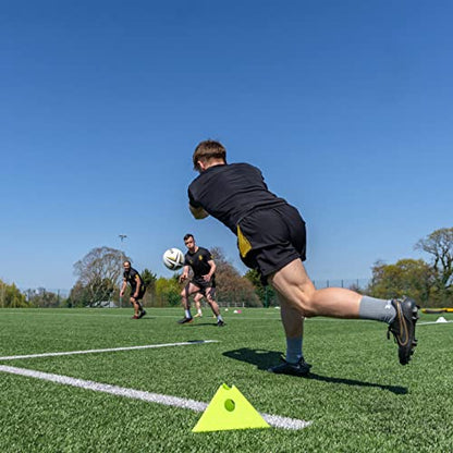 FORZA Cone & Hurdle Training Sets | Improve Your Speed & Agility Skills - Available in 3 Styles and 8 Colors - color: Orange, style: Tri Super Cone