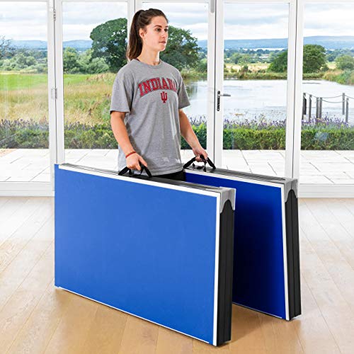 Vermont Foldaway Ping Pong Table – Premium Portable Table Tennis | Quick Assembly