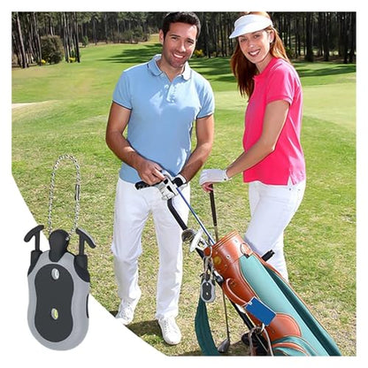 Golf Stroke Counter 4 PCS Square Golf Stroke Shot Put Score Counter Dual Digits Scorer Outdoor Training Accessories(Red)