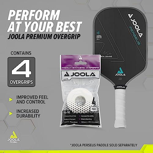JOOLA Pickleball Overgrip - Tacky - size: 4 Count (Pack of 2)