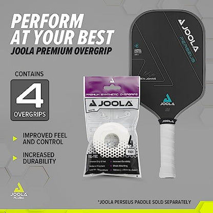 JOOLA Pickleball Overgrip - Tacky - size: 4 Count (Pack of 2)