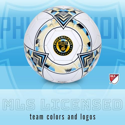 Franklin Sports Official MLS Team Soccer Balls - Official Size 5 Soccer Balls - Regulation Size + Weight Soccer Ball for Kids + Adults - Boys + Girls Soccer Ball - Air Pump Included