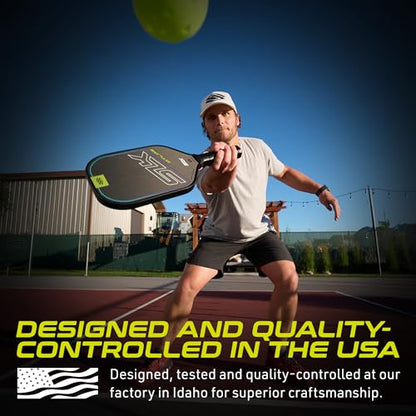 Selkirk Sport SLK Pickleball Paddle Set of 4 | 1x Atlas Carbon Fiber Pickleball Paddle Set of 2 1x Graphite Set and 1x 12pk Pro S1 Pickleball Balls