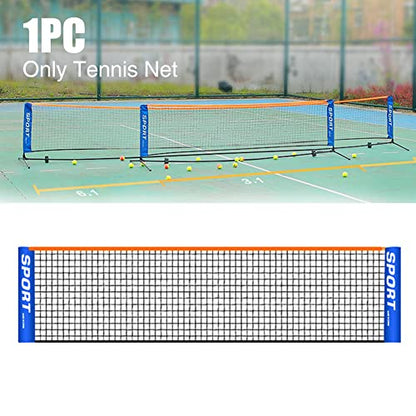 Portable Badminton Net for Tennis, Soccer, Volleyball Training Net Backyard Sport Training Foldable Portable Badminton Tennis Net for Indoor Outdoor Court Garden Beach Backyard (10ft)
