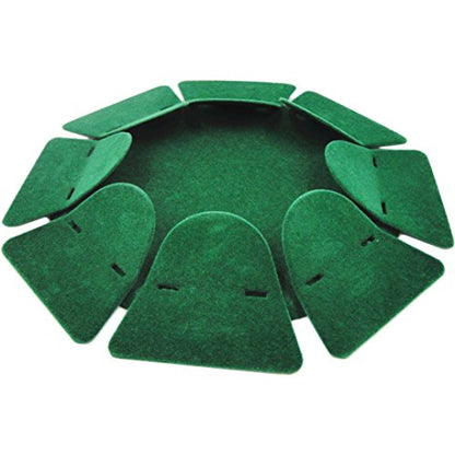 FAMI Indoor Golf Putting Cup - All-Direction Practice Hole Cup with Surface Flocking - color: Green 2Pack