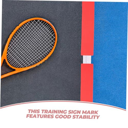 8pcs Soccer Training Markers Field Markers for Football Basketball and Tennis Court Use Smooth Edges for Safety and Agility Drills Versatile Training Tools for and Athletes