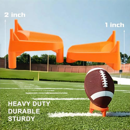 Football Kickoff Kicking Tee Holders Durable Sturdy Rubber PVC Display Rugby Kicking Tee 1" 2"