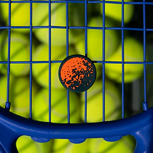Get A Grip Tennis Dampeners – Vibration Dampener for Tennis Rackets – Shock Absorbing, Reduce String Vibration & Improve Feel – Fun, Colourful, Retro Designs – Tennis Accessories Gift - color: Spray & Play
