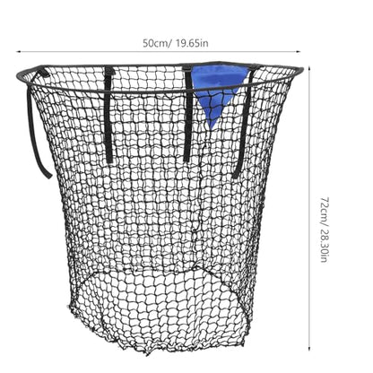 Amosfun Soccer Training Net with Target for Accuracy Practice, Black Football Goal Net for Youth and Adult Shooting Drills, Portable Practice Equipment for Indoor and Outdoor Football