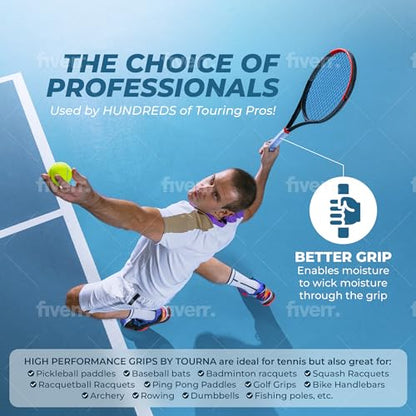 Tourna Grip Original Dry Feel Sweat Absorbing Tennis Grip