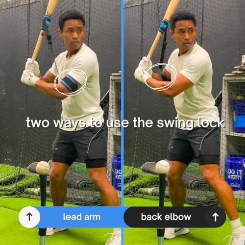 Applied Vision Sports Swing Lock Magnetic Baseball & Softball Batting Swing Trainer, Training Tool, and Batting Aid. Forces Swing to Stay Magnetically Connected. A Baseball Swing Trainer that Works.