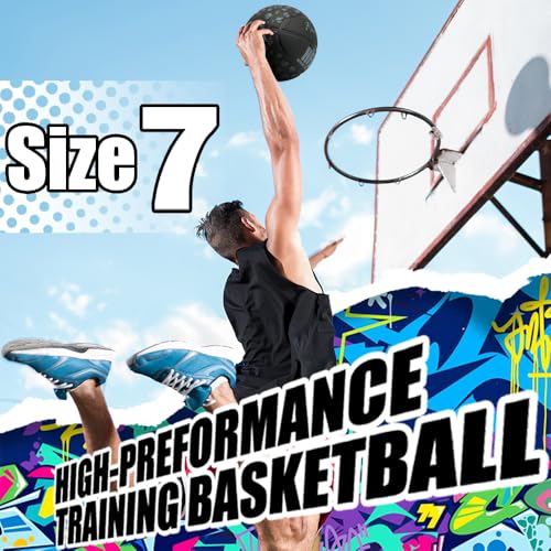 Basketball, Size 7 Basketball for Indoor/Outdoor,Personalized with Animal Print
