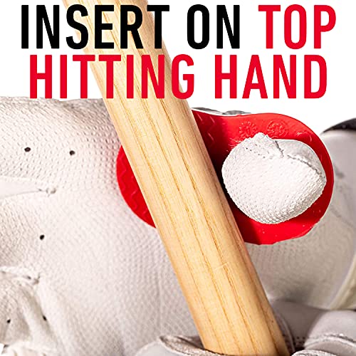 Franklin Sports Baseball Bat Swing Trainer - Gator Grip Grip Trainer - color: Red