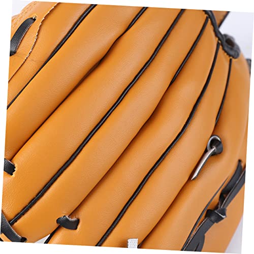 Sports Infielder's Glove Thicken Infield Pitcher Softball Glove Mittens Baseball Batting Mens