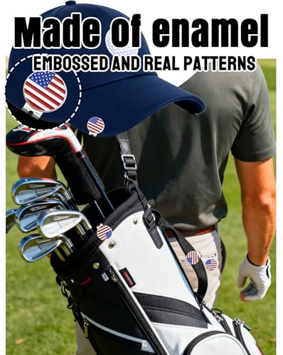 50 Pcs Golf Ball Markers, Markers Assorted Patterns Value Gift Set Mark Golf Divot Tool Accessories for Men Weman Golfers