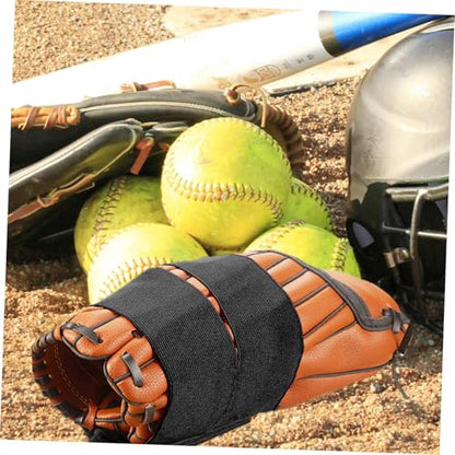 Totority Baseball Glove Strap Elastic Glove Wrap Open-Hole Design Accessory Performance