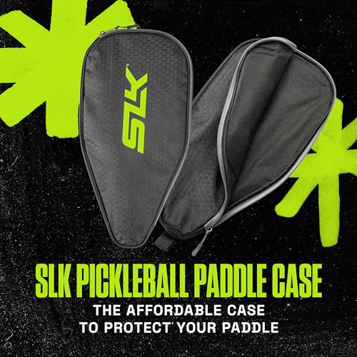 Selkirk Sport Pickleball Paddle Cover | Pickleball Paddle Case | Fits All Paddle Shapes and Sizes | SLK - color: SLK Black and Volt