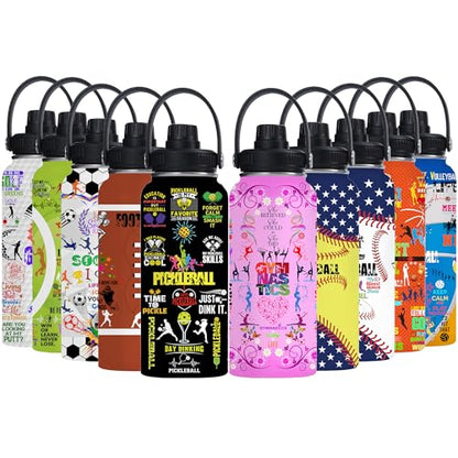 Gymnastics Water Bottle 32oz Gymnastics Stainless Steel Tumbler Gymnastics Insulated Bottles For Men Women Gymnastics Gifts For Gymnastics Lover Player Fan Coach - color: Gymnastics