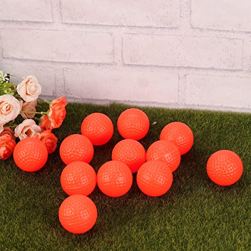 12pcs Indoor Golf Practice Balls Soft PU Material Realistic Feel for Training Suitable for Backyard and Indoor Use Exercise Training Aids