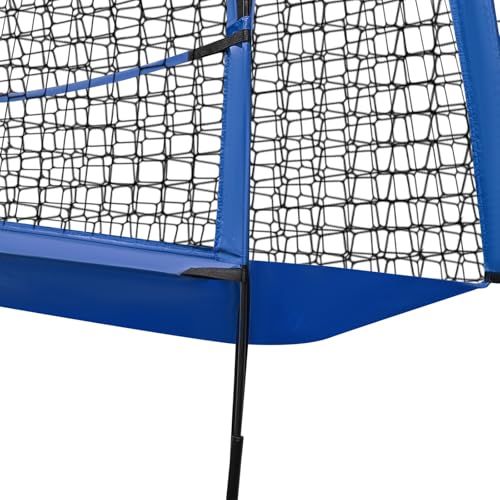 Volleyball Training Net Volleyball Practice Net Adjustable Height Volleyballs Training Nets for Hitting, Serving, and Passing Volleyballs Spike Trainer for Gymnasium, Playground