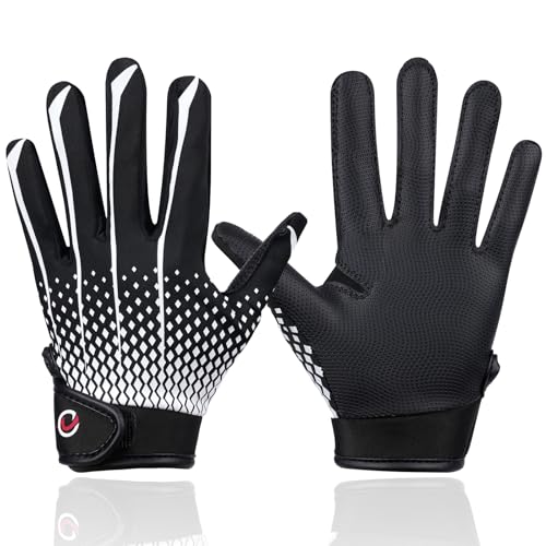 Kids Baseball/Softball Batting Gloves Youth,Super Grip Teeball Gloves for Boys and Girls - size: Youth M/L(6-6.5in)