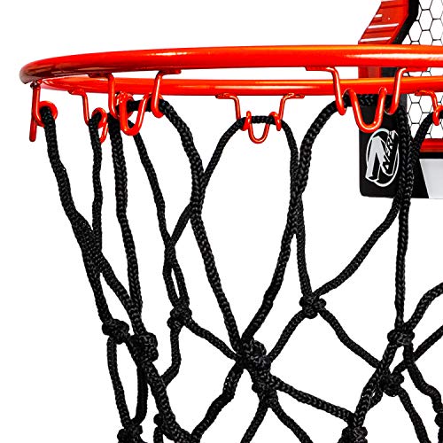 NERF Basketball Hoop Set - Pro Hoop Mini Hoop Set with Mini NERF Basketball - Steel Rim Great for Dunking - color: Red Standard, size: 18" x 12"