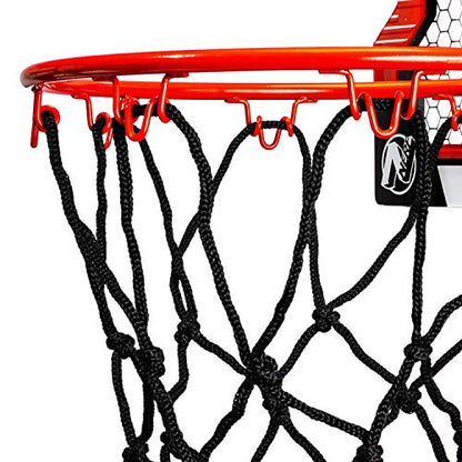 NERF Basketball Hoop Set - Pro Hoop Mini Hoop Set with Mini NERF Basketball - Steel Rim Great for Dunking - color: Red Standard, size: 18" x 12"