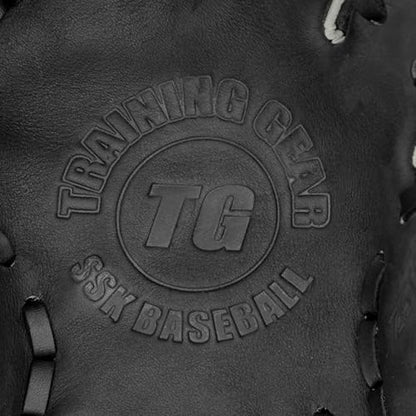 SSK Z5 Training Gear Quick Hands Infield Baseball Training Gloves 8.5” – 9” – 9.5” – 10” – 10.5” Right & Left Hand Throw - color: Black-850 Closed Web, size: 8.5" - Right Hand Throw