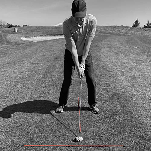 ProActive Sports F4 Alignment Rods – 2 Pack | Golf Training Aid Sticks