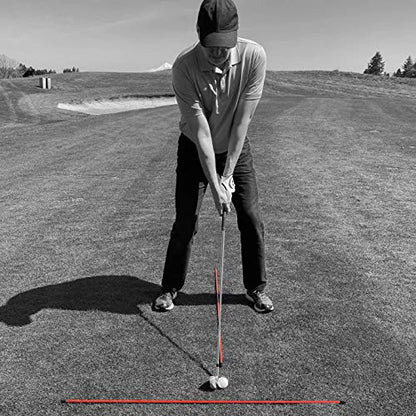 ProActive Sports F4 Alignment Rods – 2 Pack | Golf Training Aid Sticks