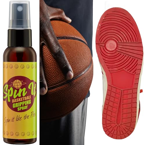 Spin-iT Basketball Grip Spray 4 oz - Ultimate Spray for Shoes & Enhanced Hand Grip