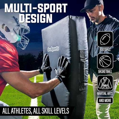 GoSports Premium Blocking Pads – Multisport Training Equipment for Football, Basketball, Lacrosse, & Martial Arts – Tackling Dummies & Kick Pads - style: 32" x 20" ELITE