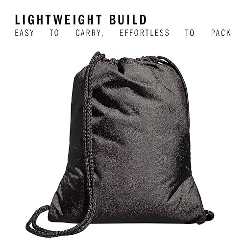 adidas Alliance Sackpack – Drawstring Backpack for Sports, Small Gym Bag - color: Black/2