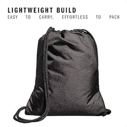 adidas Alliance Sackpack – Drawstring Backpack for Sports, Small Gym Bag - color: Black/2
