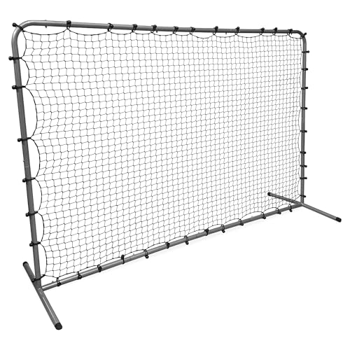 Trigon Sports Soccer Rebounder Net, 6’ x 9’ Bounce Back Net Soccer Goals for Backyard, Easy Setup, Kick Back Trainer for Passing, Ball Control & Volley Practice for Kids, Teens & Adults