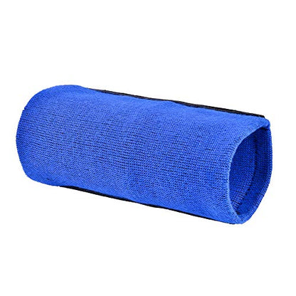 Quarterback (QB) 3 Sheet Play Wristband Youth Perfect for Football Plays, Softball Signs & Baseball (20 Pack) - color: Blue