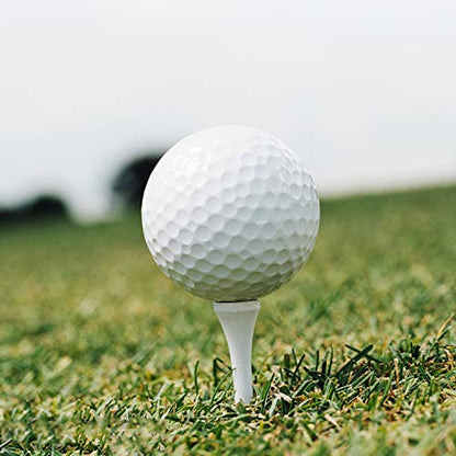 Crestgolf Professional 2 1/8" Deluxe Wood Golf Tees 100pcs - color: White